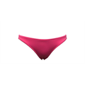 Pink thin bikini bottom by Paupa, front view